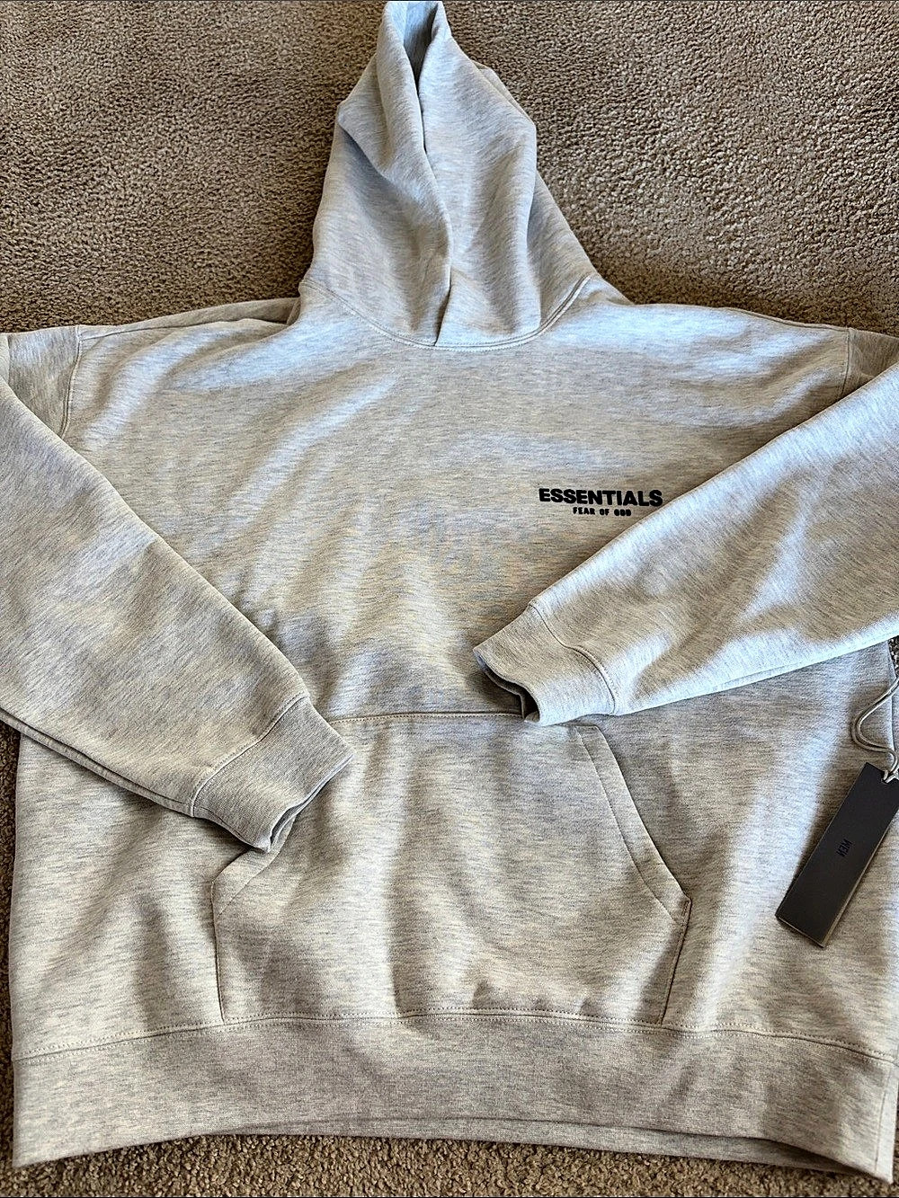 Fear of God Essentials Pullover Hoodie Gray